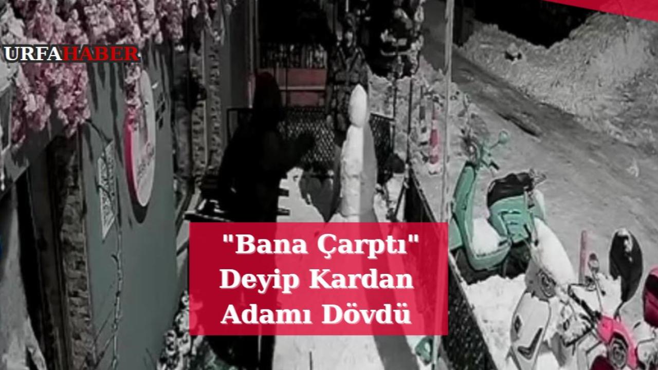 Böyle Olay Görülmedi: "Bana Çarptı" Deyip Kardan Adamı Dövdü