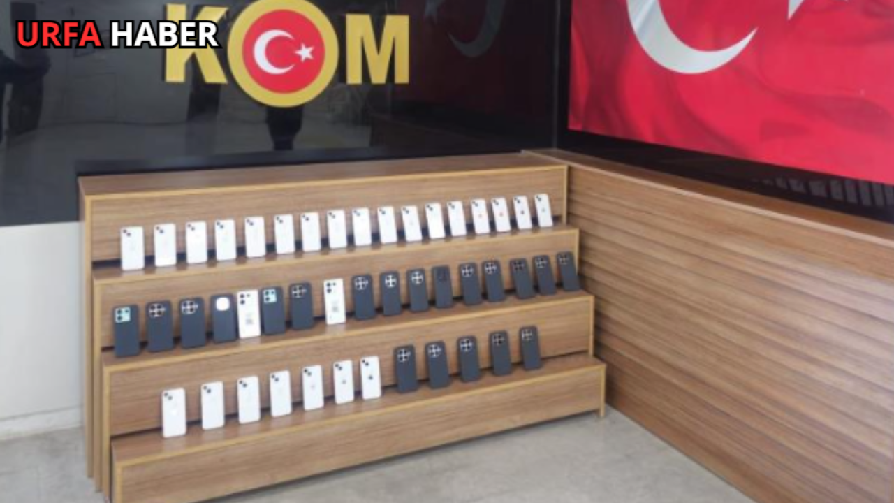 Şanlıurfa’da 2,6 Milyon Liralık Kaçak Telefon Operasyonu