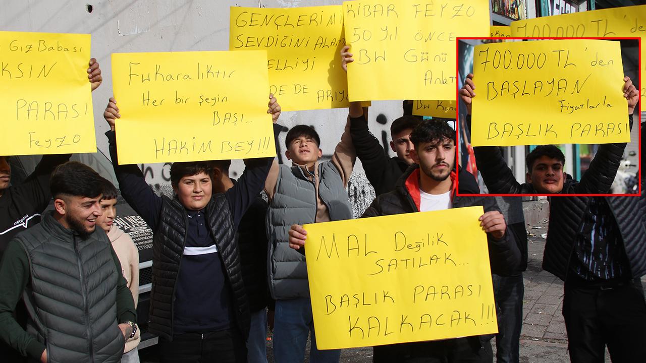 Adana'da Urfalı gençlerin başlık parası isyanı!