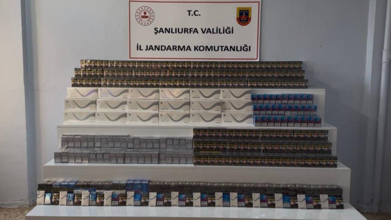 Şanlıurfa'da şok uygulama: 6 bin 520 paket ele geçirildi