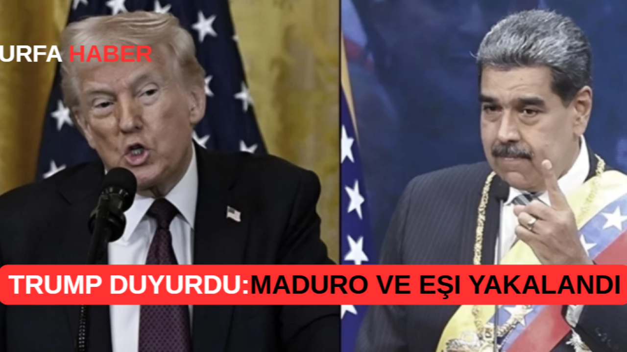 Trump Duyurdu: Maduro Ve Eşi Yakalandı