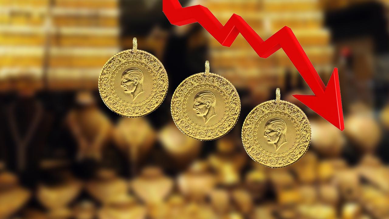 Altında sert düşüş!