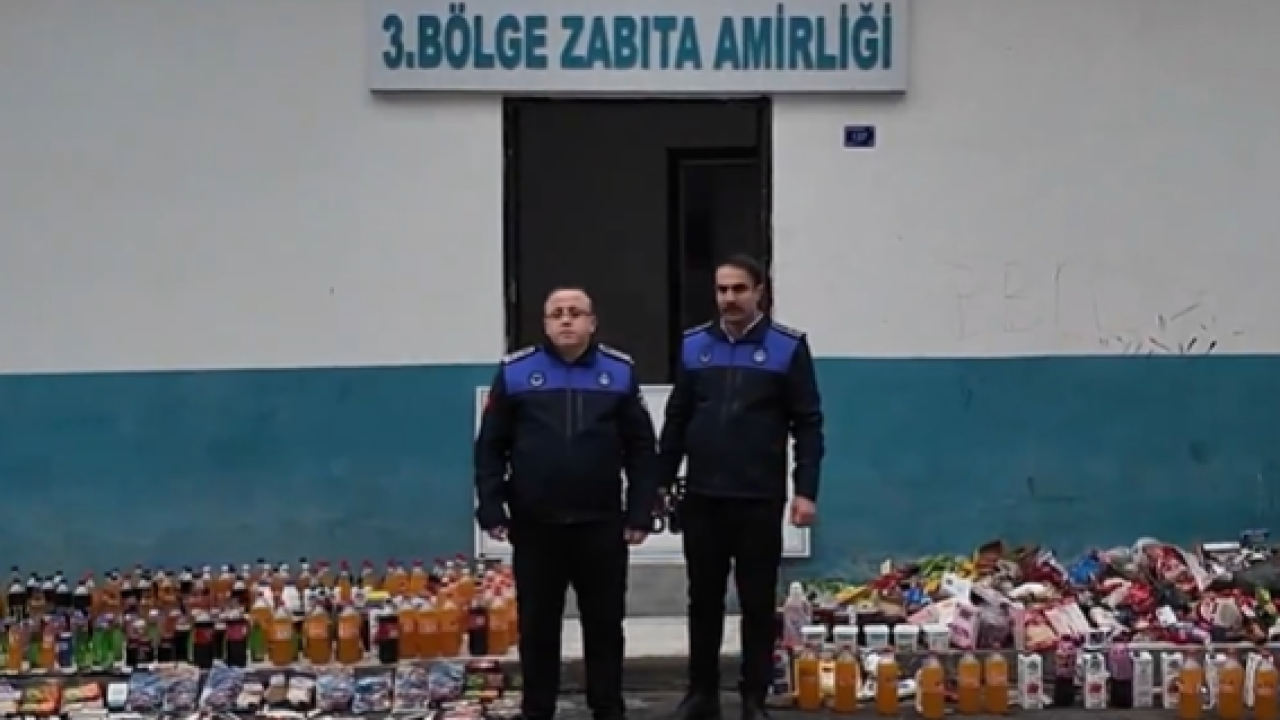 Bakkallara denetim: çok sayıda tarihi geçmiş ürün ele geçirildi!