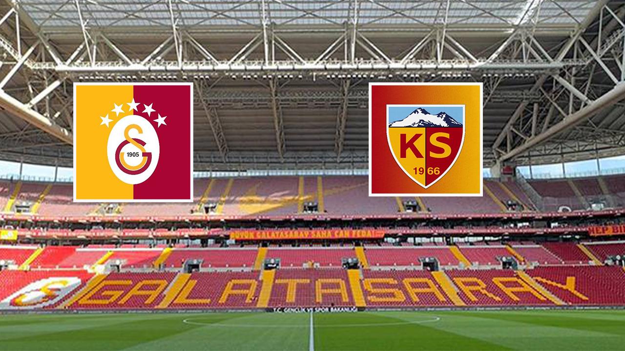 Galatasaray, sahasında Kayserispor’u konuk ediyor!