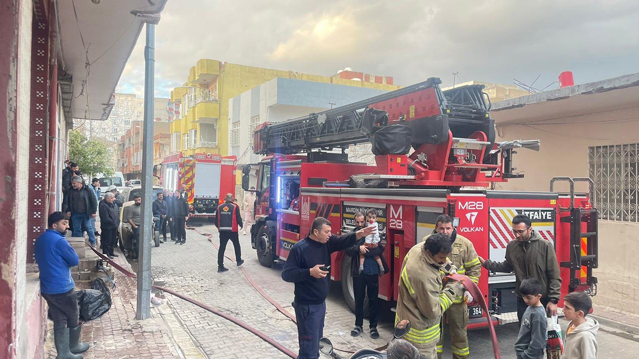 Mardin'de yangın paniği!