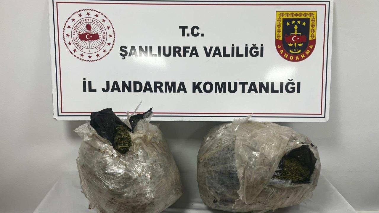 Şanlıurfa'da kilolarca uyuşturucu ele geçirildi!