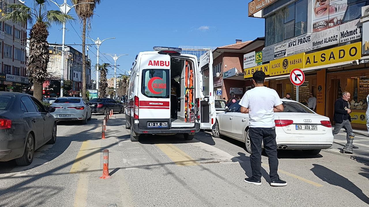 Şanlıurfa'da motosikletler çarpıştı!