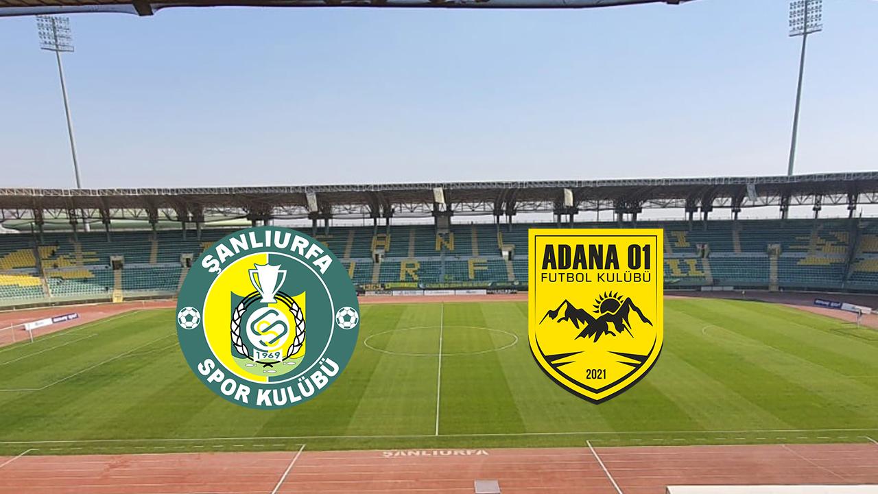 Şanlıurfaspor- Adana 01 maçı ne zaman, saat kaçta?