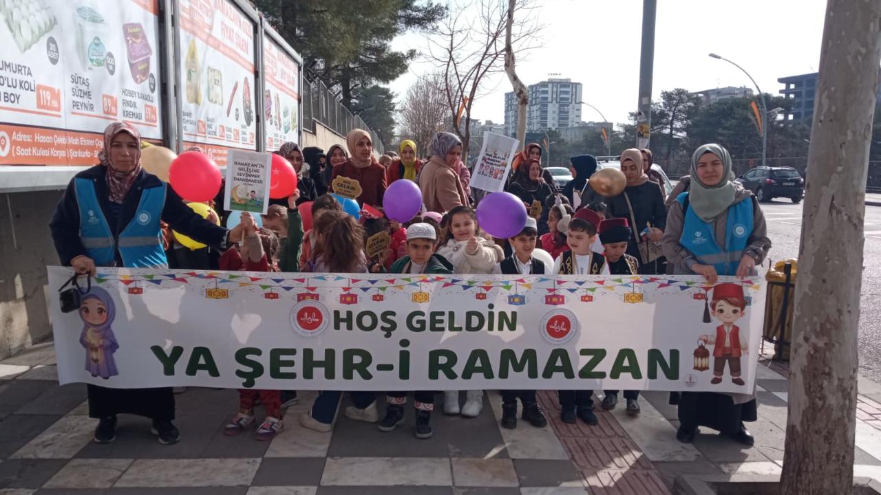 Siverek'te minikler ramazanı heyecanla karşıladı!