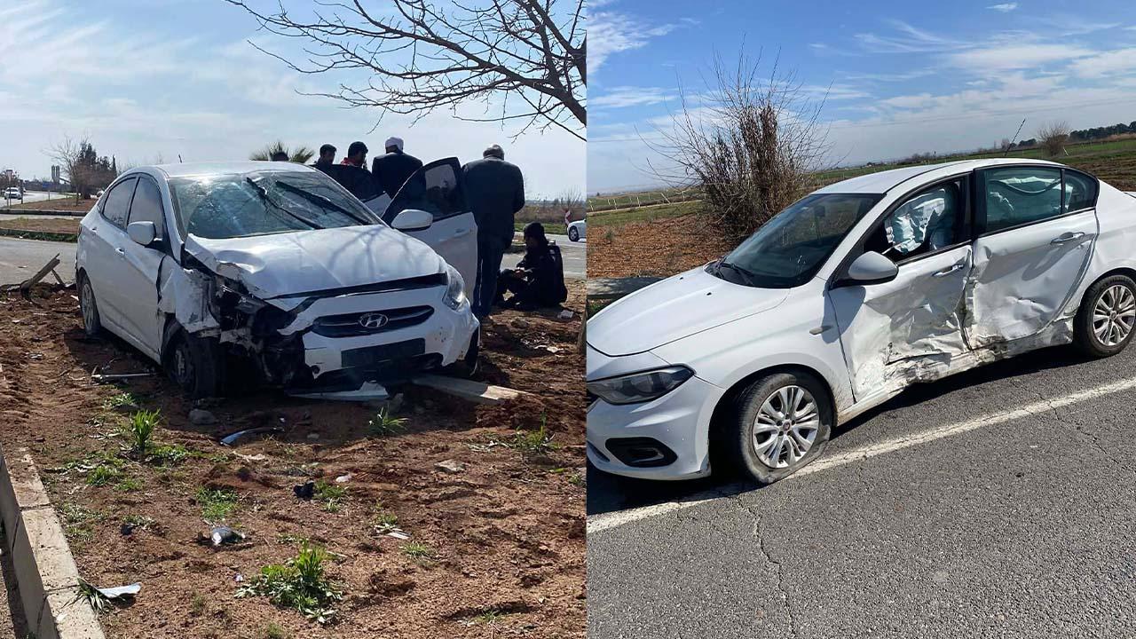Urfa’da hatalı sollama kazaya neden oldu: Yaralılar var