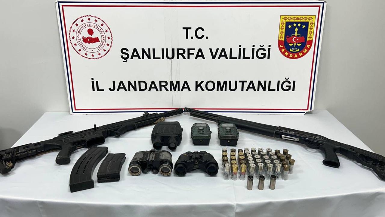 Urfa’da ruhsatsız silah operasyonu!