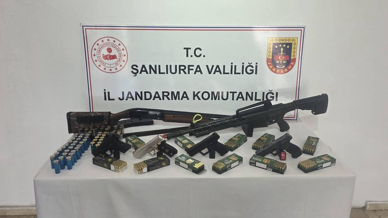 Urfa'da ruhsatsız silah operasyonu!