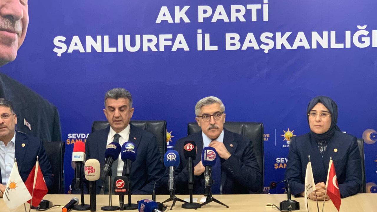 AK Parti Genel Başkan Yardımcısı Yayman Şanlıurfa’da konuştu!