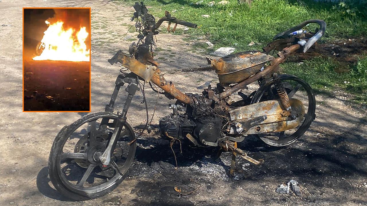 204 bin TL ceza yedi: Motorunu yaktı!