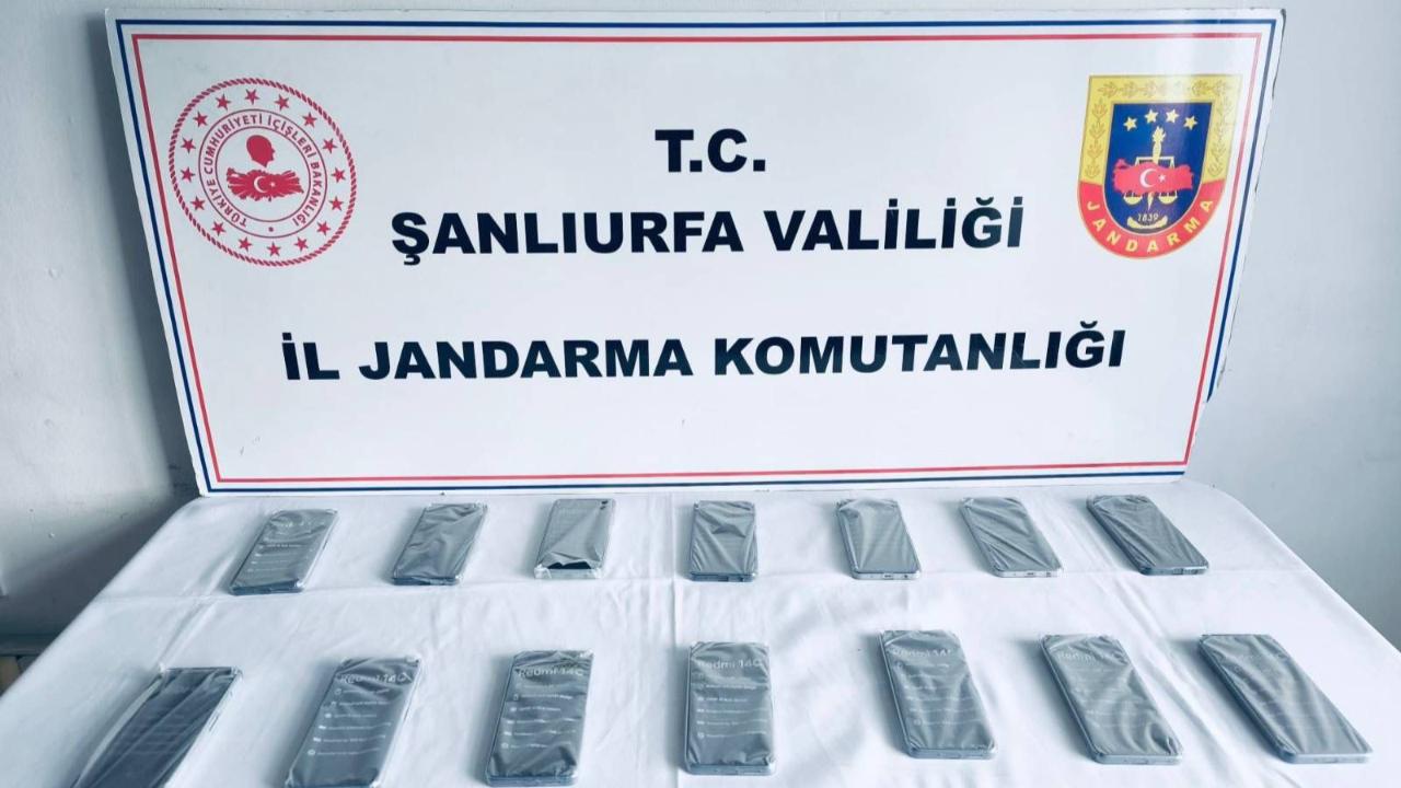 Şanlıurfa'da kaçak telefon operasyonu!