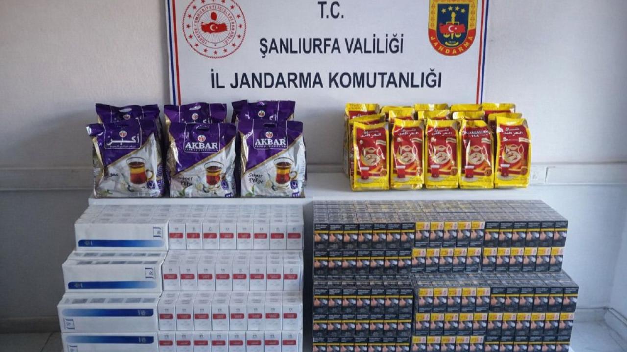 Şanlıurfa'da kaçakçılık operasyonu!