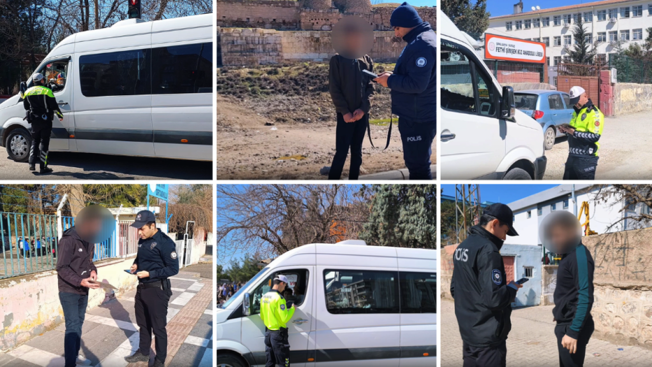 Şanlıurfa'da okul çevrelerinde sıkı denetim!
