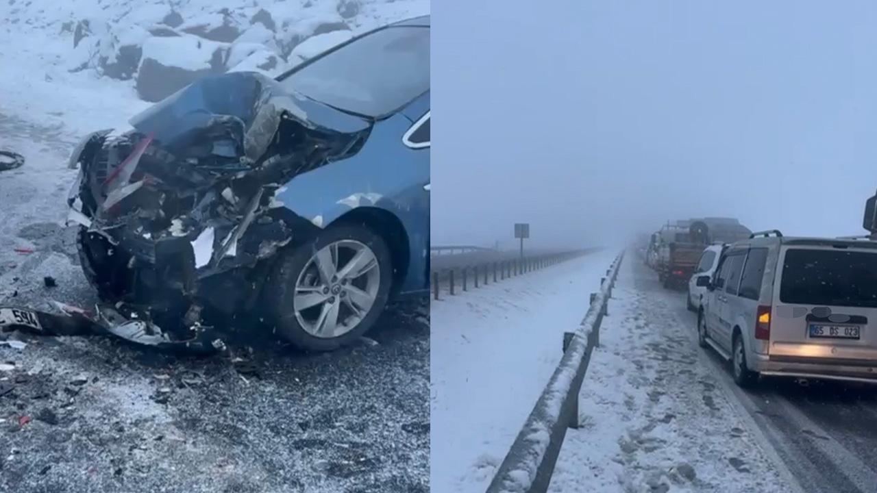 Siverek-Diyarbakır karayolunda zincirleme kaza: Yol trafiğe kapandı!