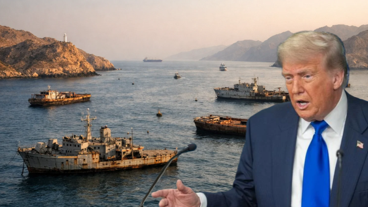 Trump'tan Hürmüz Boğazı açıklaması!