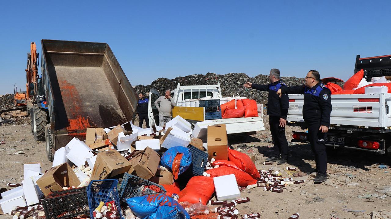 Urfa'da 5 ton bozuk gıda ele geçirildi!