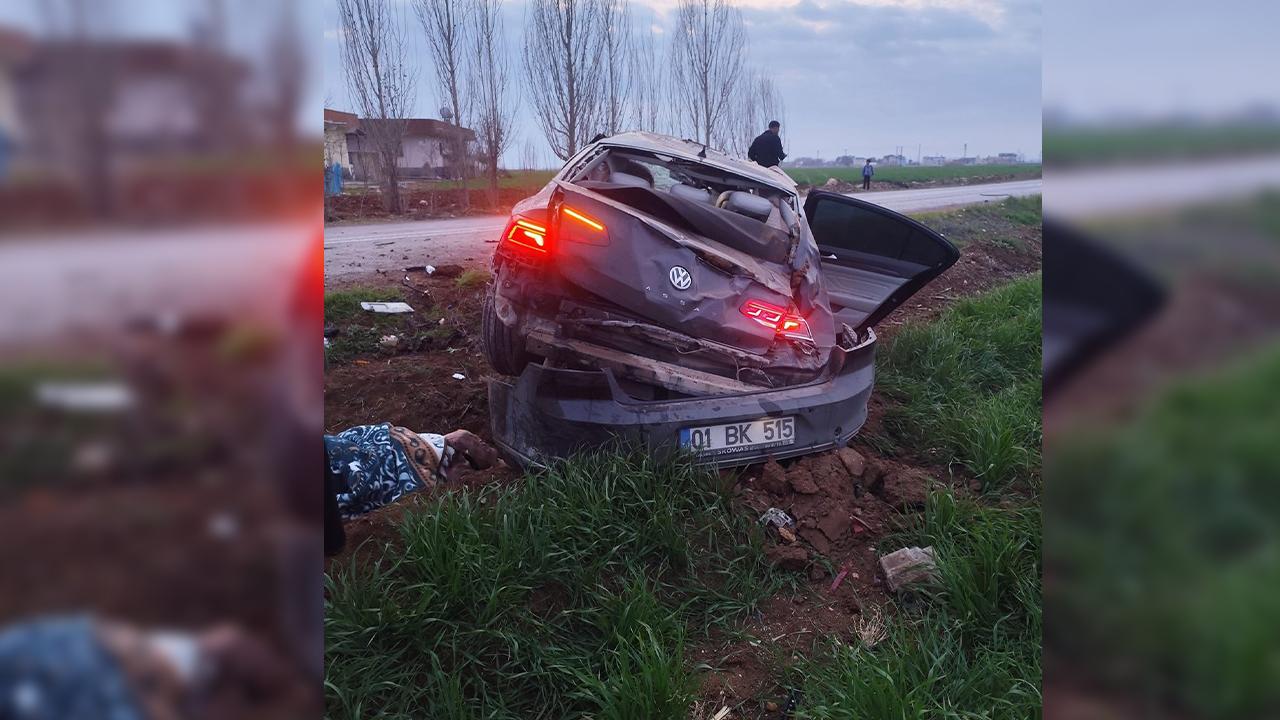 Urfa'da feci kaza!