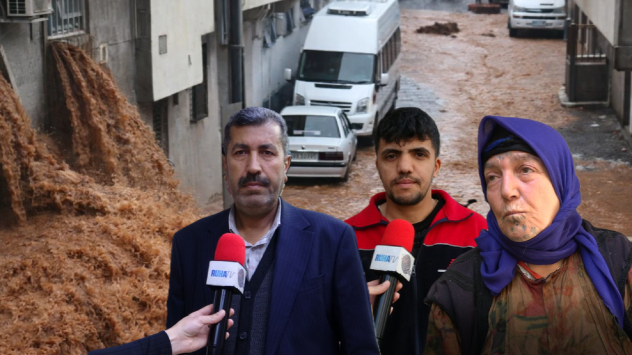 Urfa'da sular çekildi, acı kaldı! Eyyübiye’de umutlar selde sürüklendi!
