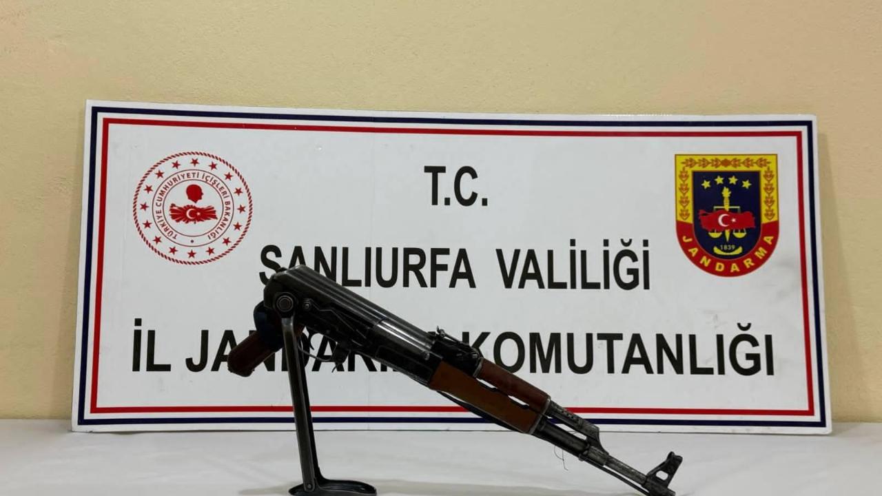 Urfa'da uzun namlulu silah ele geçirildi!