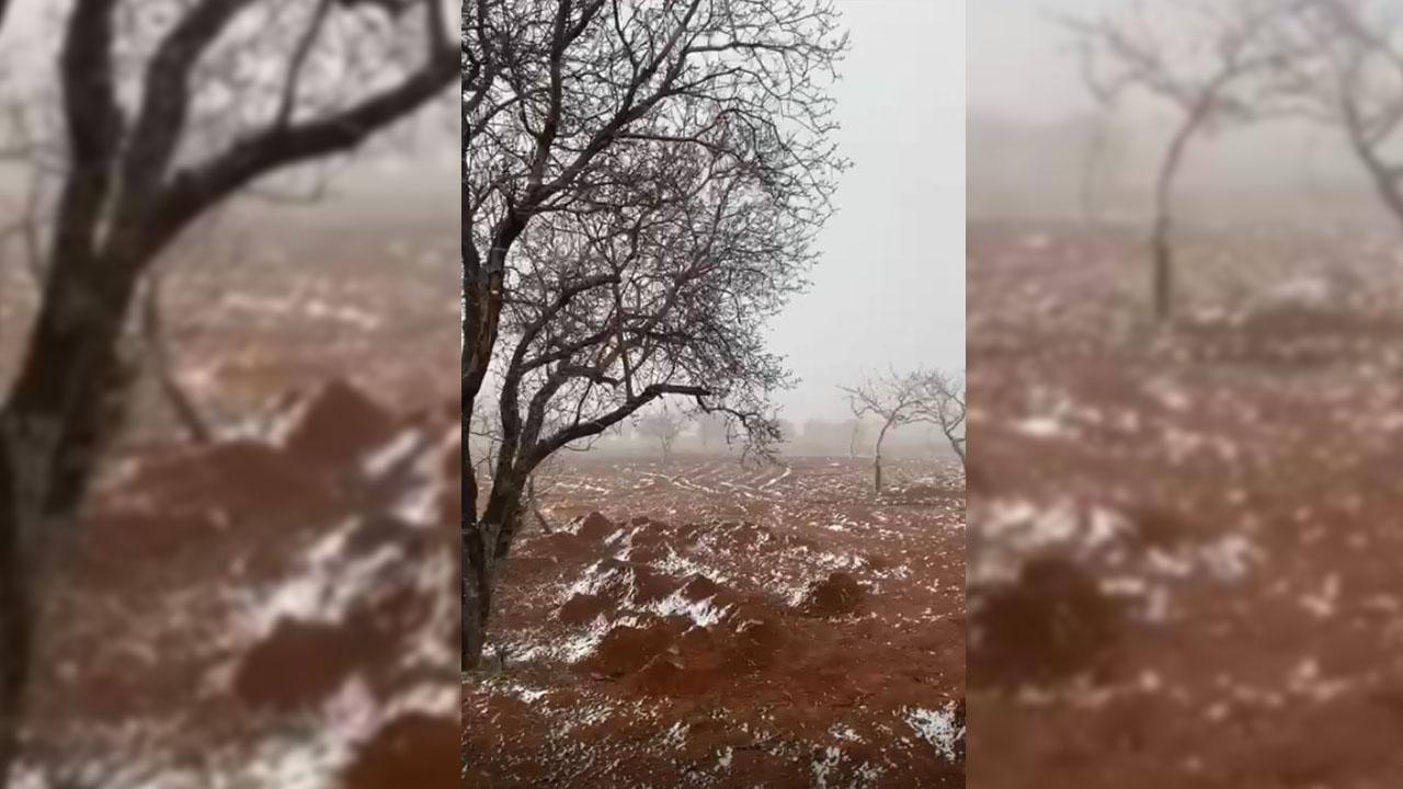 Şanlıurfa'da kar yağışı etkili oldu!