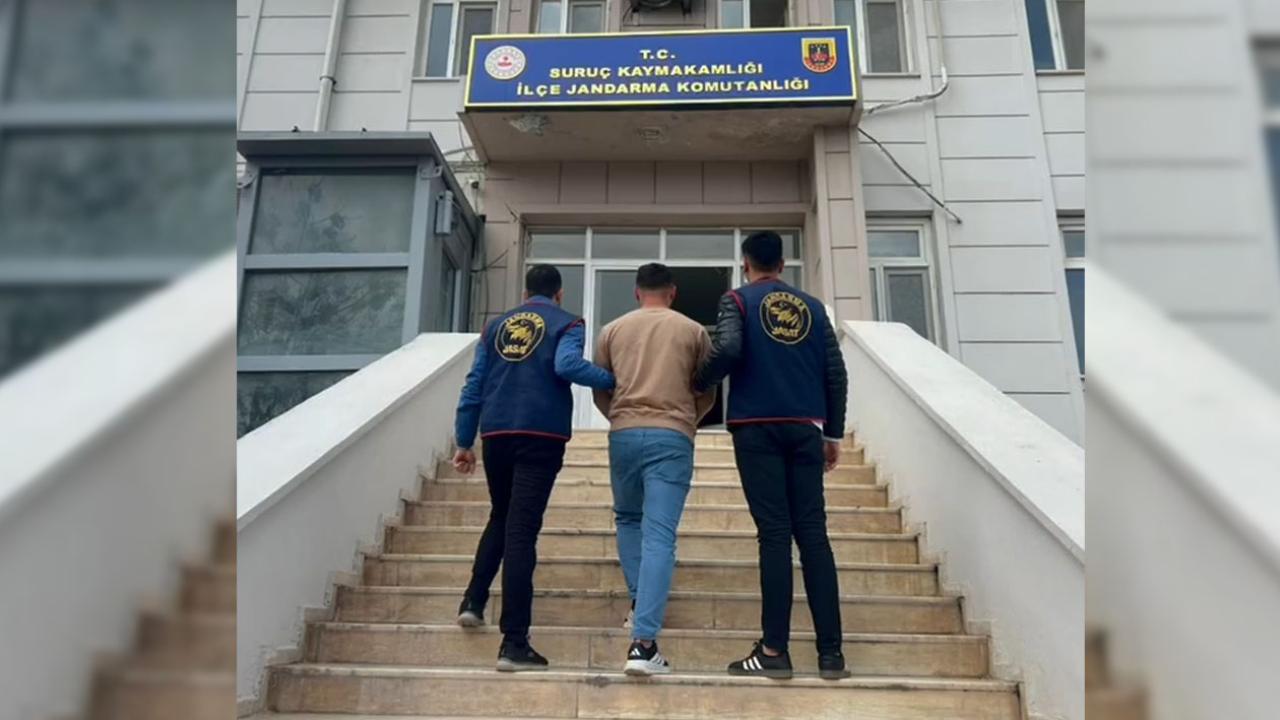 10 yıl hapisi bulunan firari Suruç’ta yakalandı!
