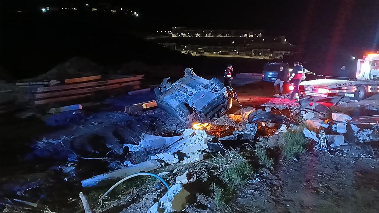 Adıyaman'da akıl almaz kaza!