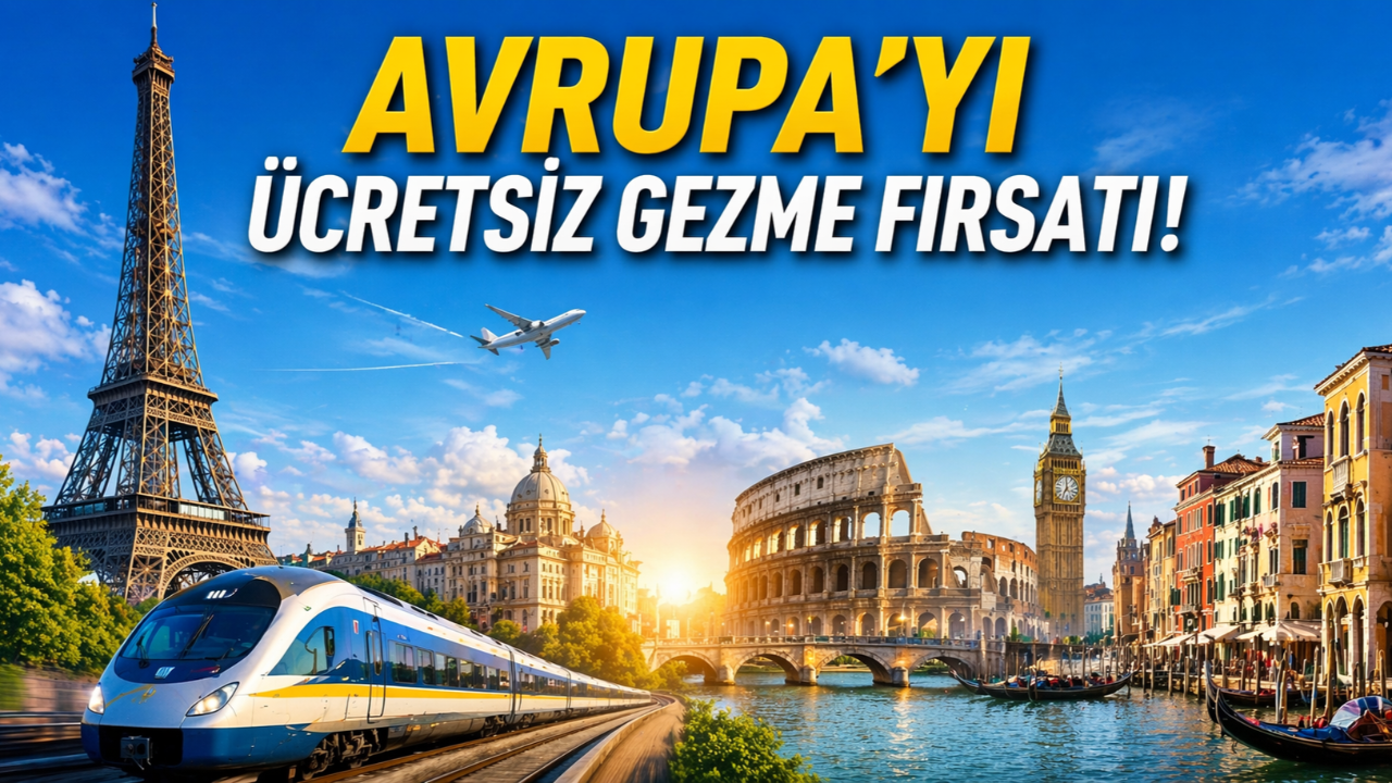 Avrupa'yı ücretsiz gezme fırsatı!