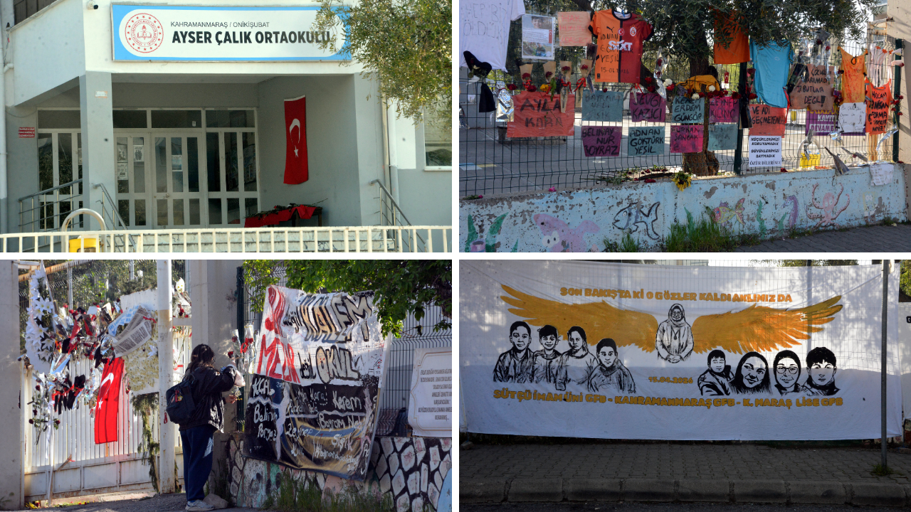 Ayser Çalık Ortaokulu'nda sessiz 23 Nisan!