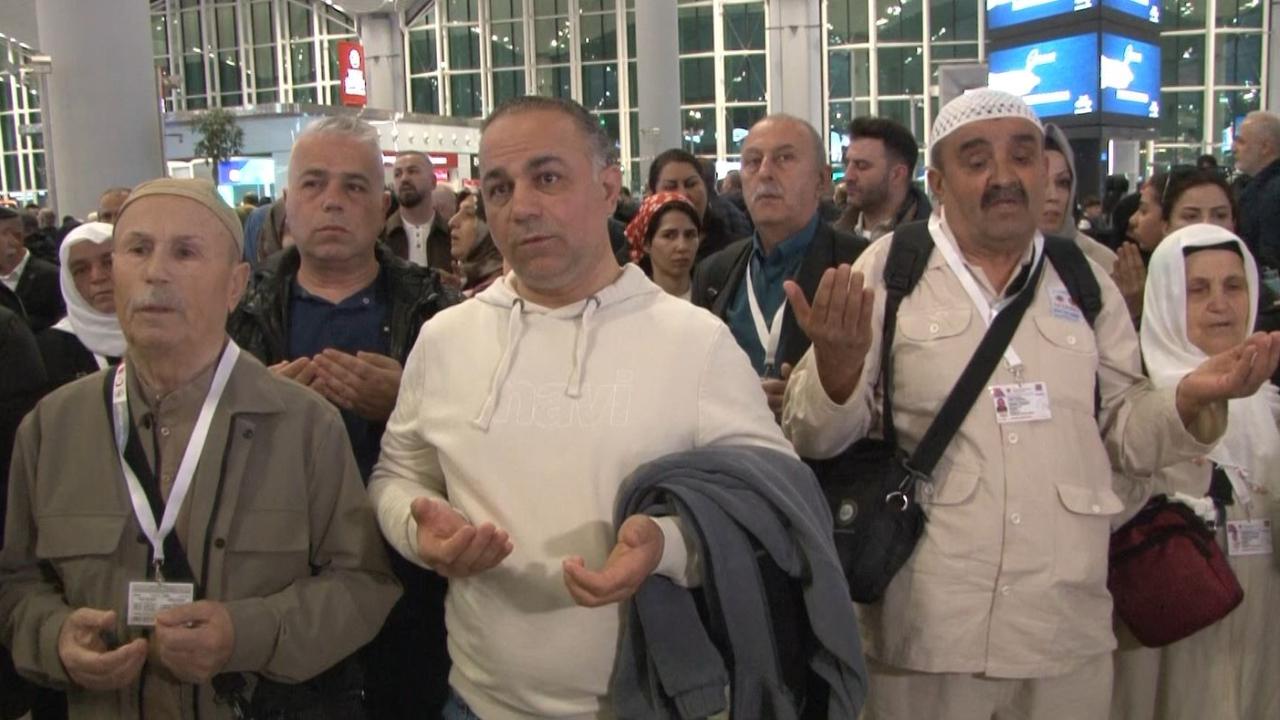 İlk hac kafilesi dualarla uğurlandı!