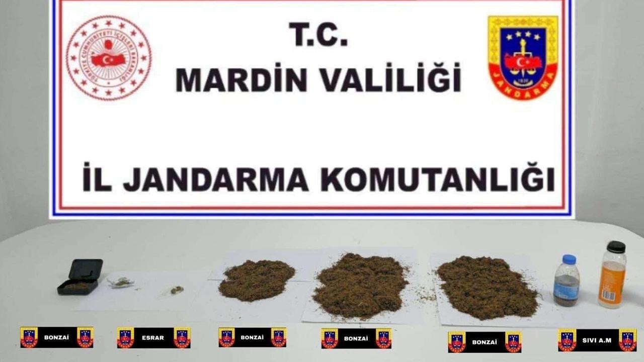 Mardin'de uyuşturucu operasyonu!