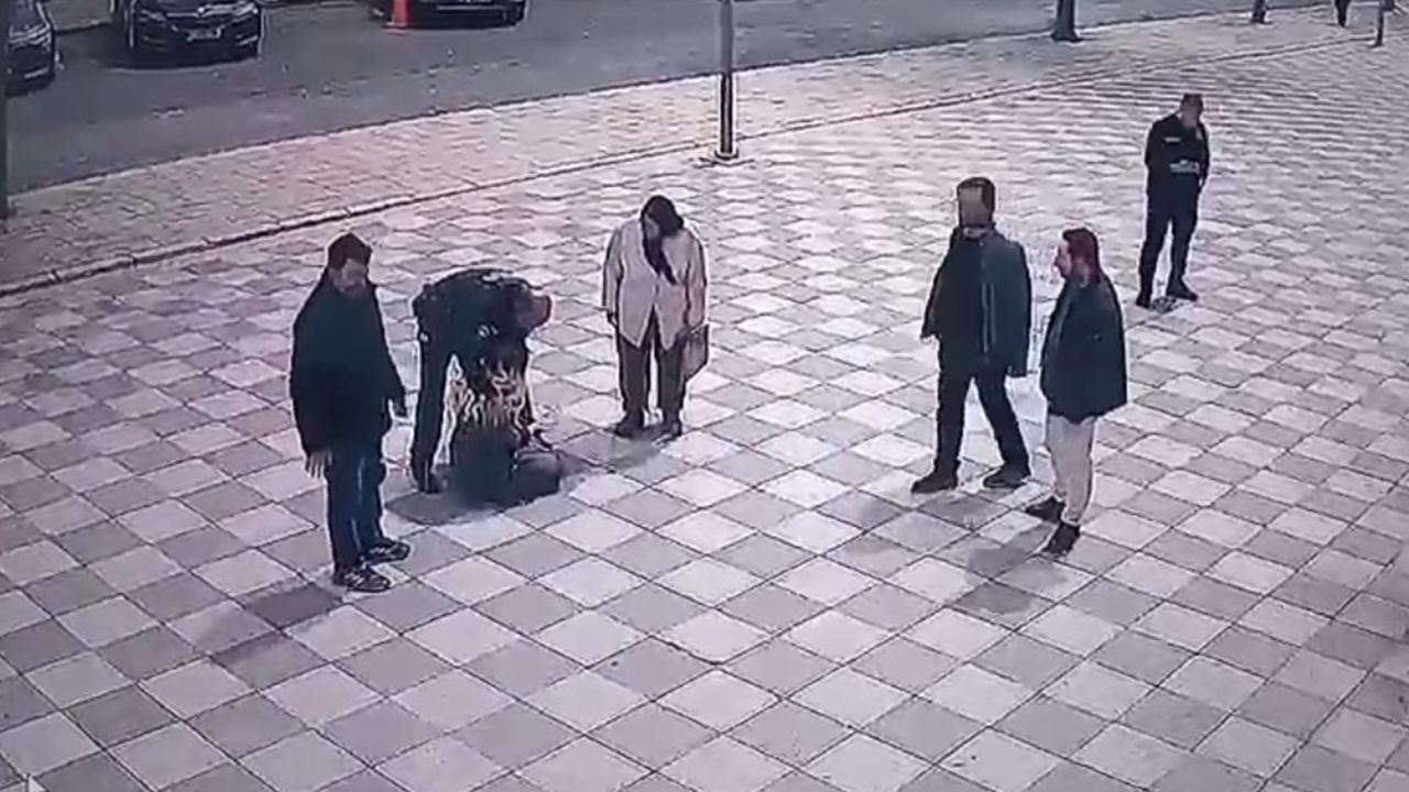 Polis memurunun dikkati hayat kurtardı: O anlar kamerada!