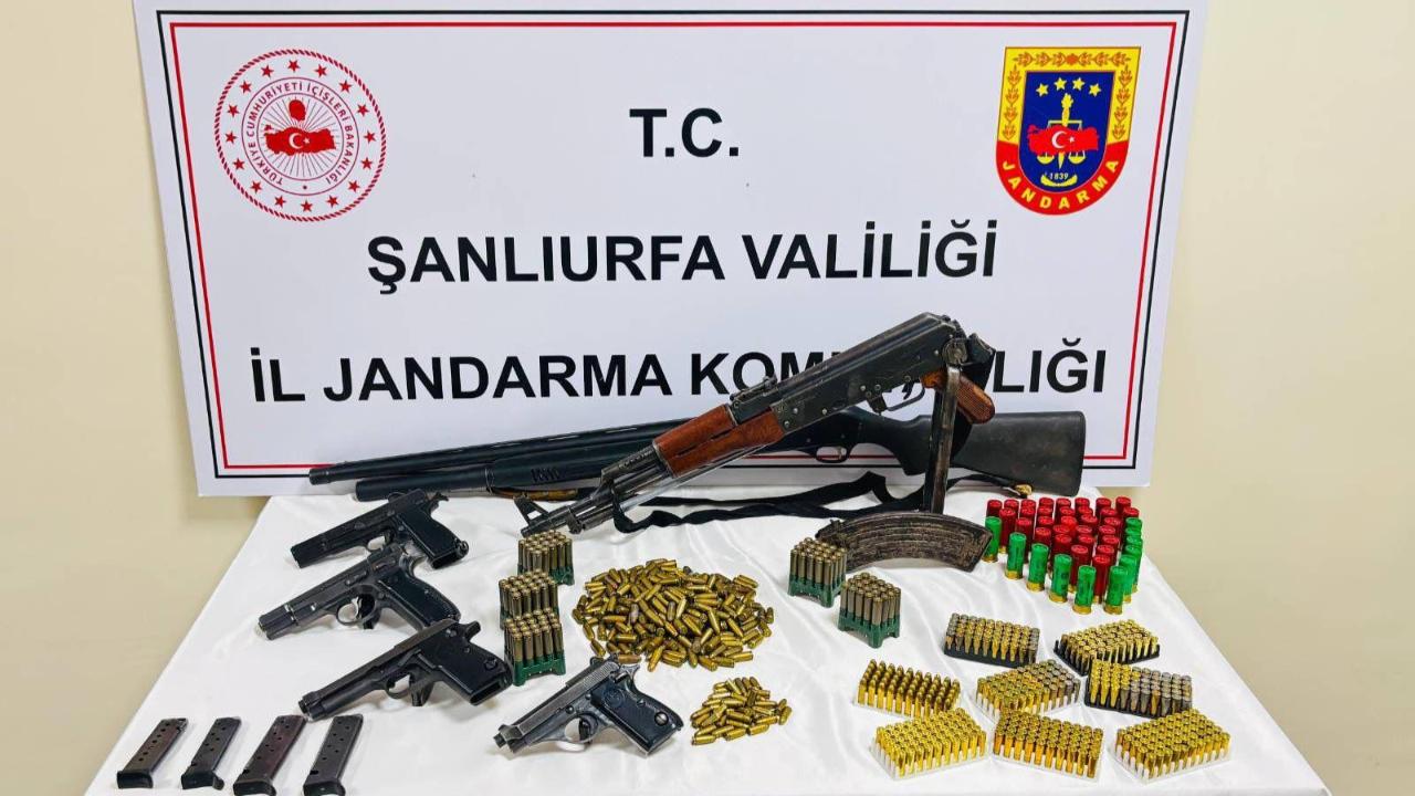 Şanlıurfa'da silah kaçakçılığına yönelik operasyon!