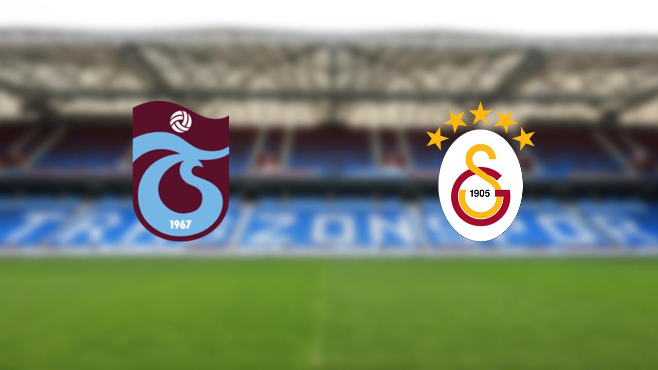 Trabzonspor Galatasaray maçı ne zaman, saat kaçta ve hangi kanalda?