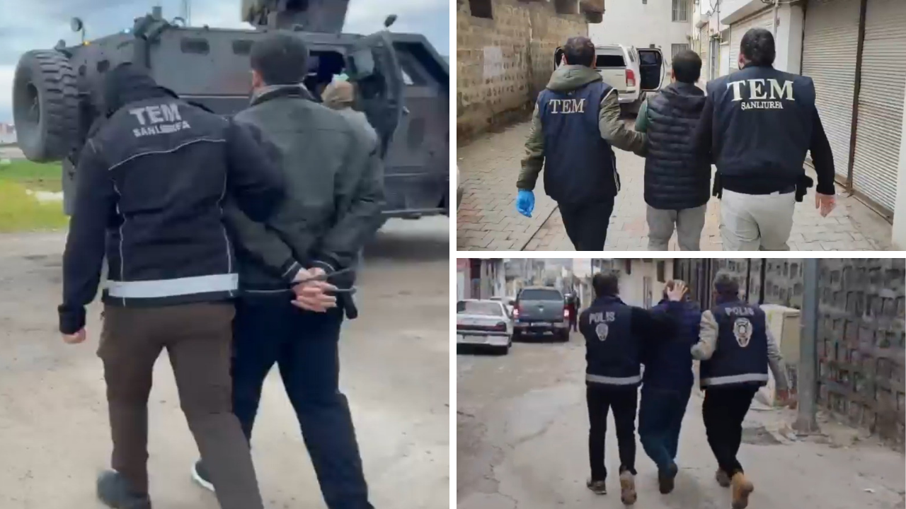 Urfa'da DEAŞ operasyonu: Çok sayıda gözaltı!