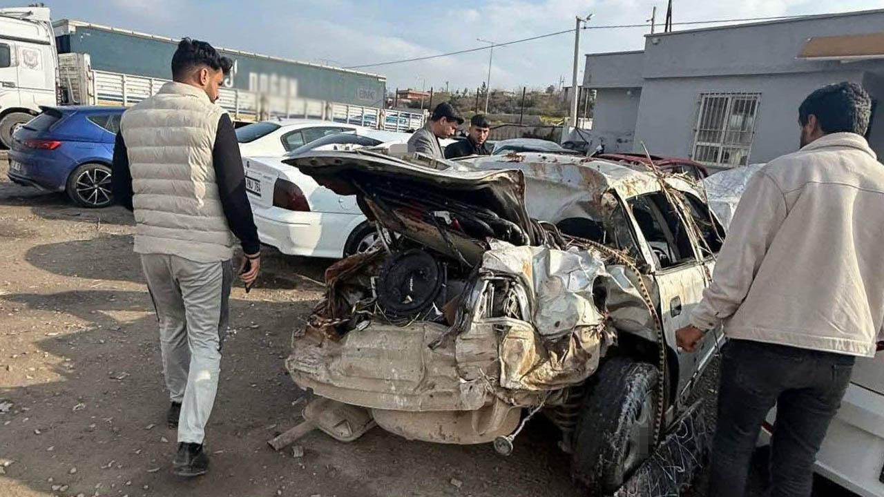 Urfa'da feci kaza!