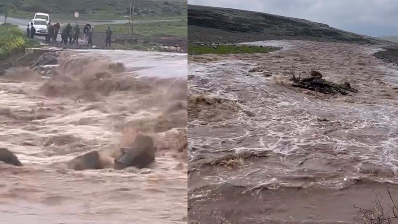 Urfa'da sağanak yağış sele neden oldu!