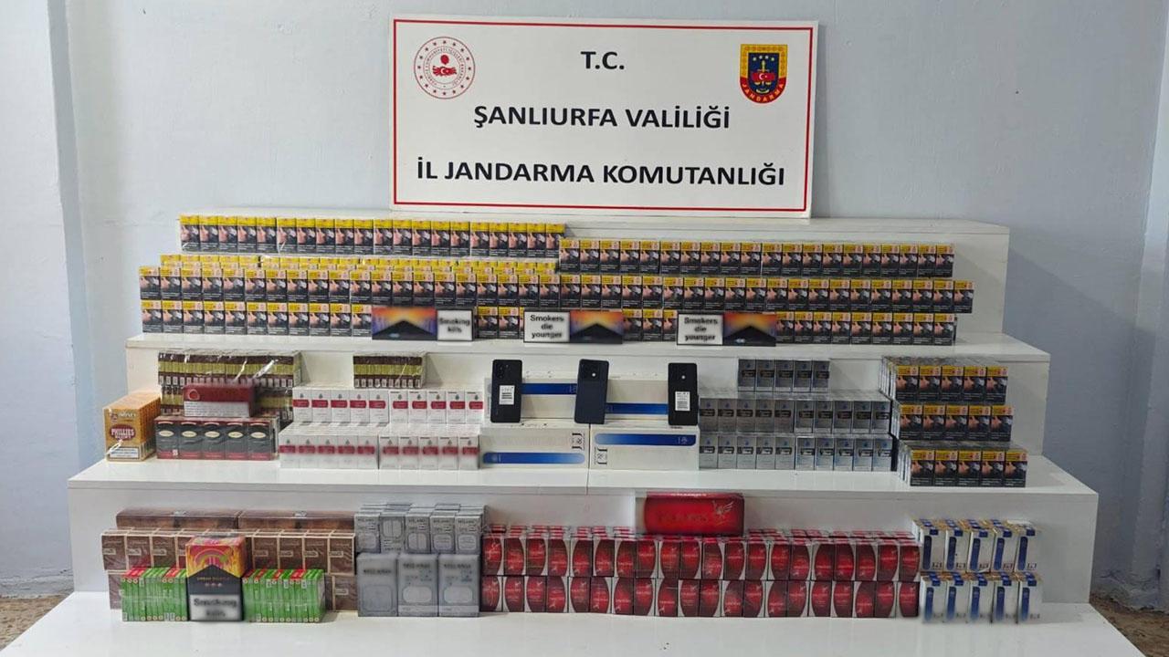 Viranşehir'de sigara kaçakçılarına dev operasyon!
