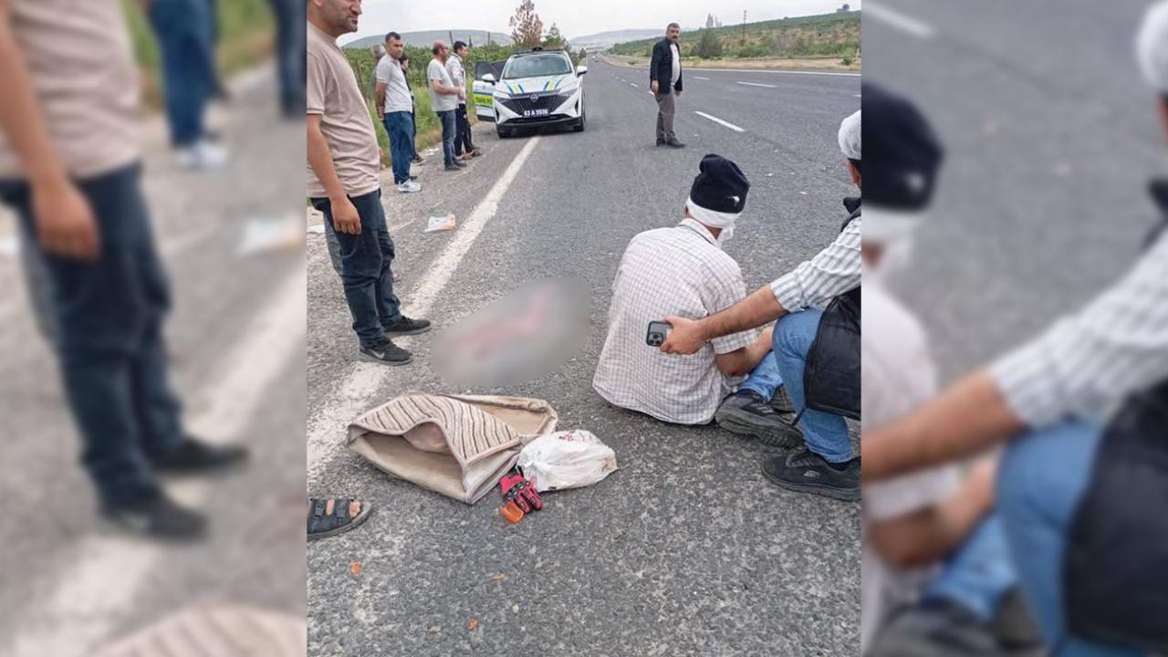 Bozova'da motosiklet kazası: Sürücü ağır yaralandı!