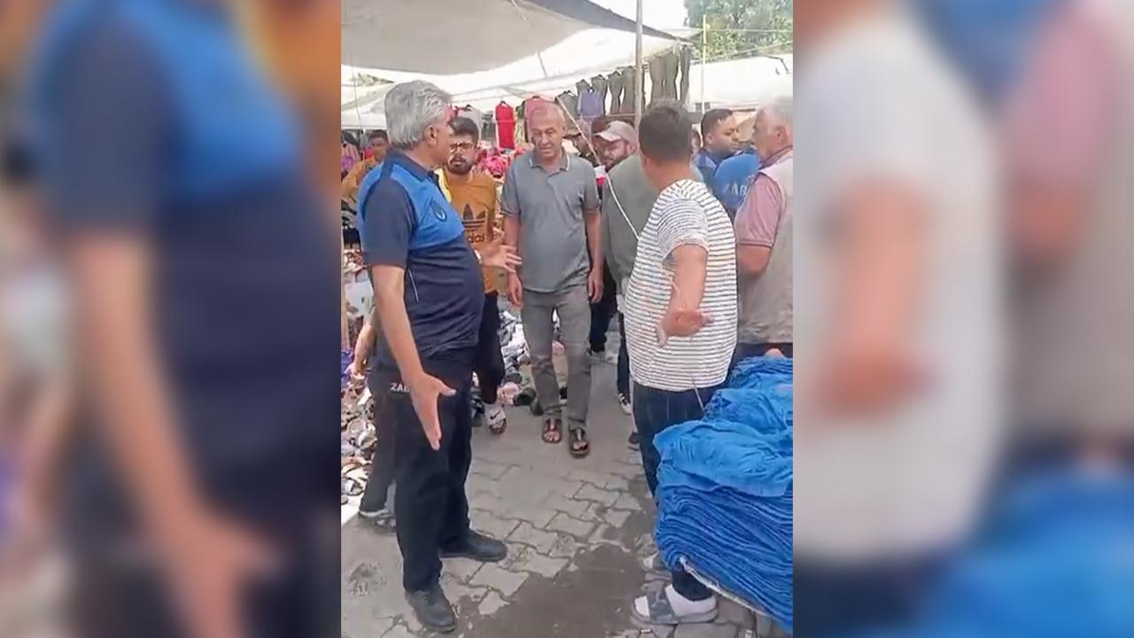 Ceylanpınar zabıtasından tepki çeken davranış!