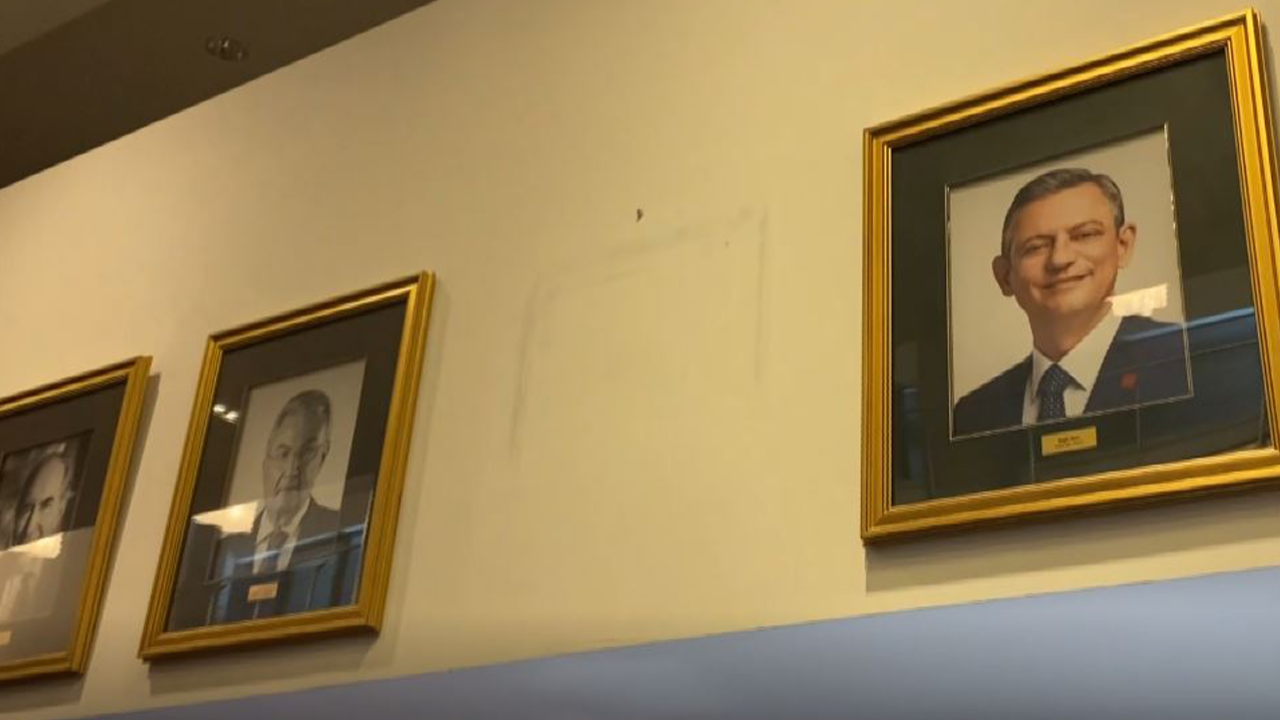 CHP Genel Merkezi'nde skandal görüntüler!