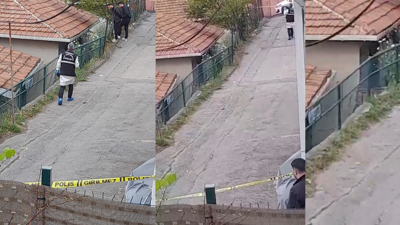 Evini boyarken bahçede cephanelik buldu!