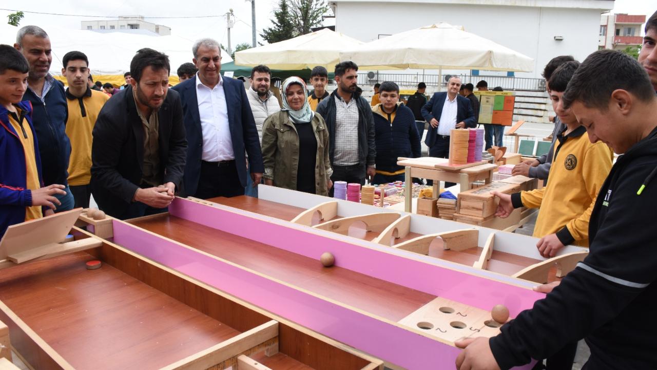 Hilvanda Eşbaşkanlar gençlerin üretimlerini yerinde inceledi!