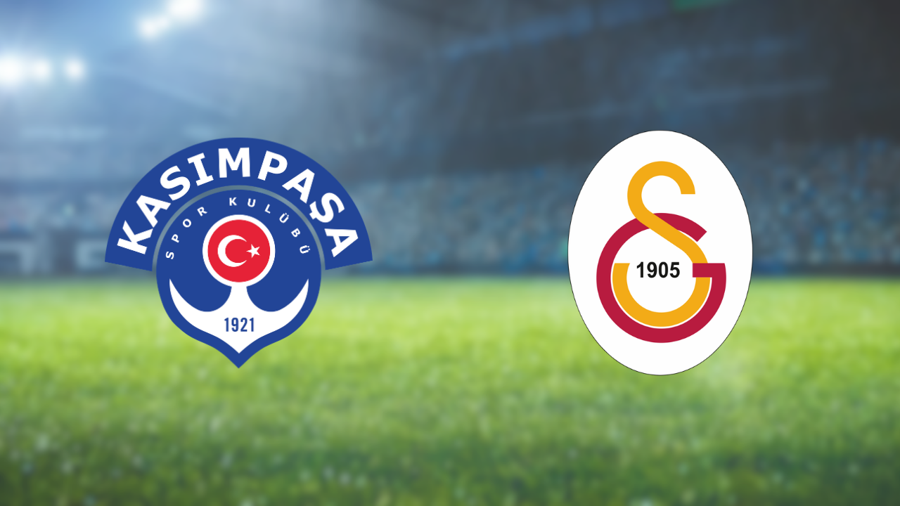 Kasımpaşa - Galatasaray maçı saat kaçta, hangi kanalda?