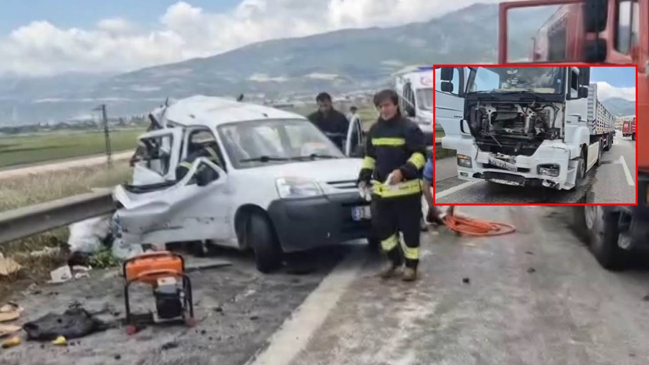 Otoyolda feci kaza: Ölü ve yaralılar var
