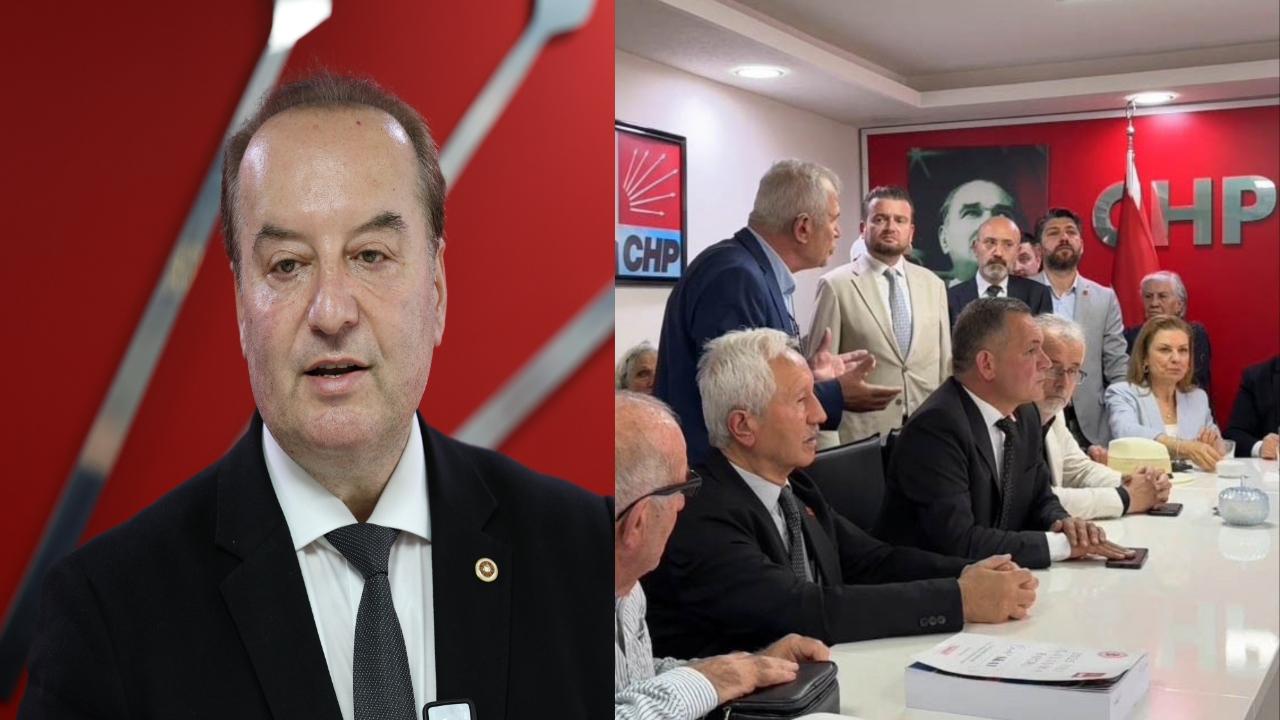 CHP’nin bayramlaşma programında gerginlik!