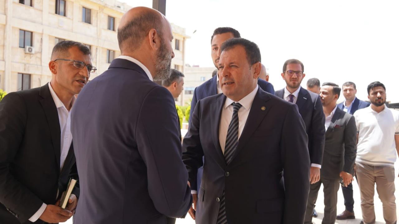 Şanlıurfa heyeti Rakka’da temaslarda bulundu!